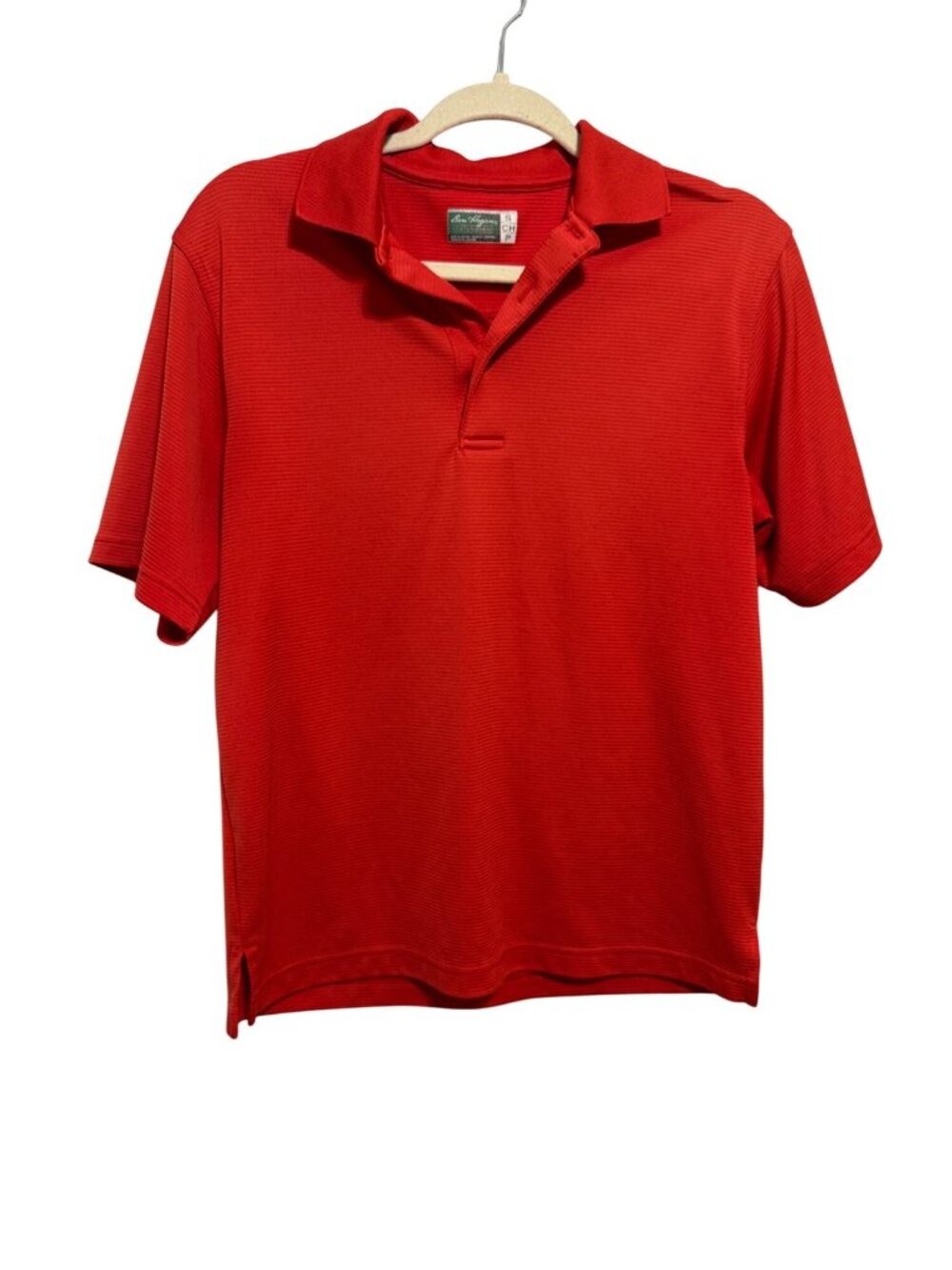 Ben Hogan Mens Red Polo Shirt Size small Short Sleeve